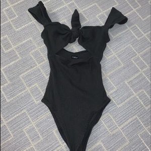 Urban outfitters / out from under black bodysuit